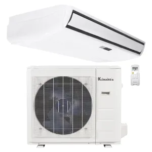 24,000 Btu 21.2 SEER2 Klimaire Floor-ceiling Ductless Mini-split Inverter Air Conditioner Heat Pump System 220V