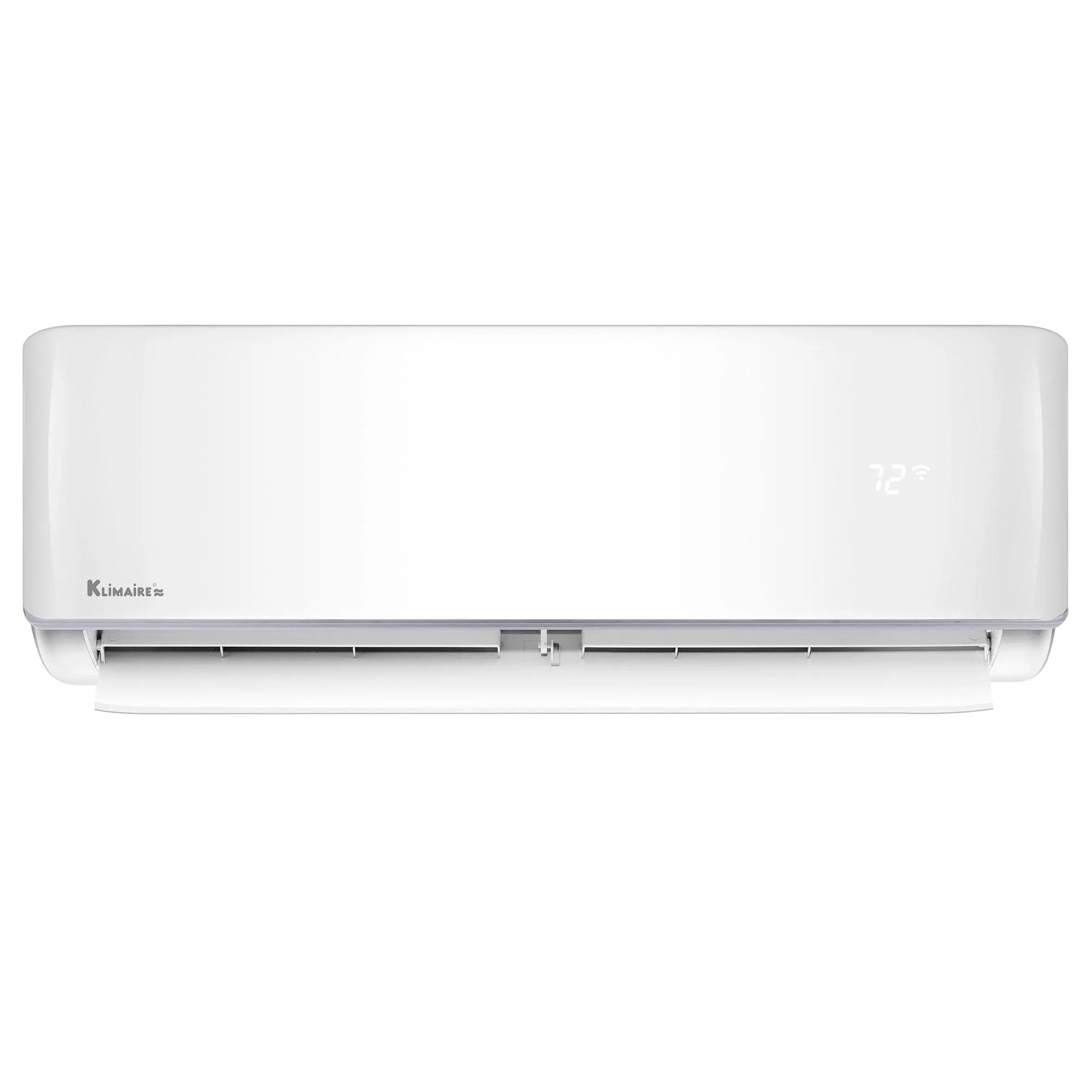 24,000 BTU Klimaire 21 SEER2 Ductless Mini-Split Inverter Air Conditioner Heat Pump WiFi Enabled System (230 Volt)