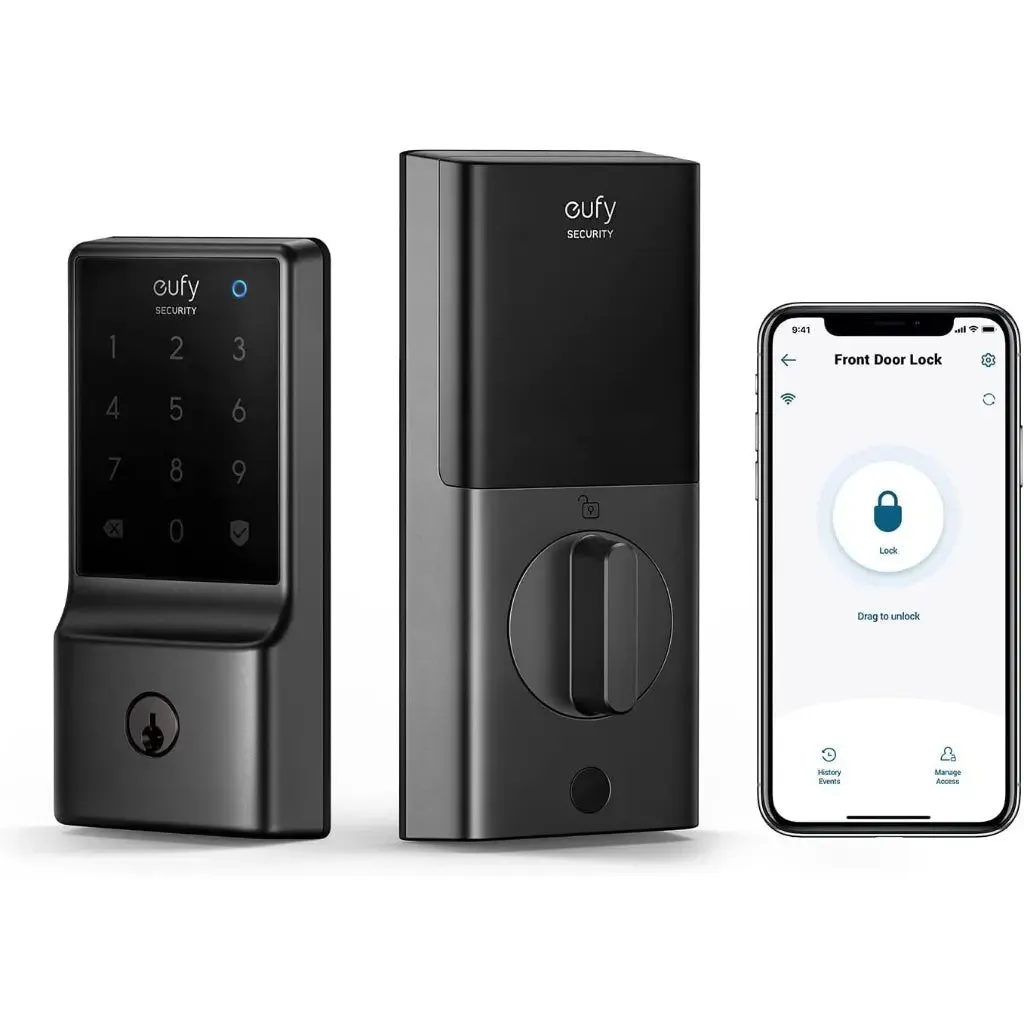 Anker Security C210 Smart Lock, 5-in-1 Keyless Entry Door Lock, T8502