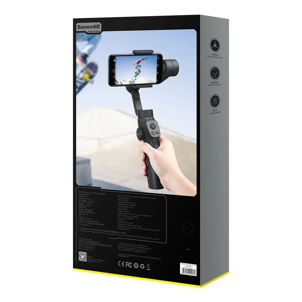 Baseus 3-Axis Smartphone Handheld Gimbal Stabilizer