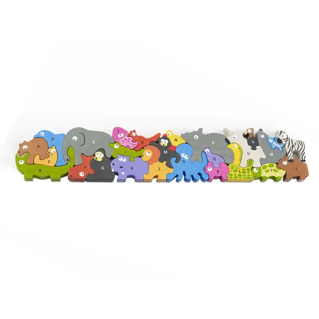 Begin Again Animal Parade A to Z Puzzle and Playset