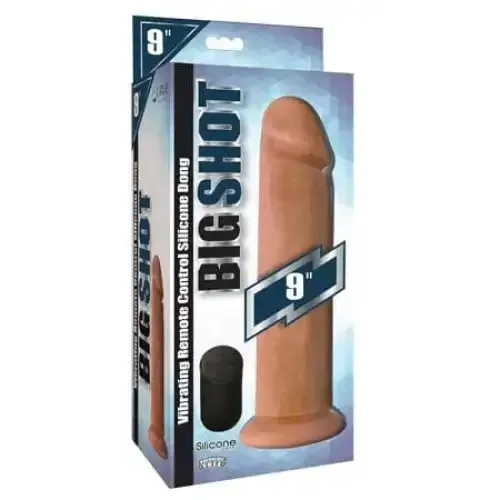 Big Shot Vibrating Rechargeable Silicone Vibrator