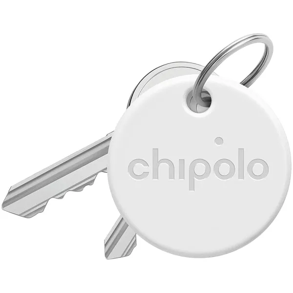 Chiplolo ONE White Bluetooth Item Tracker | CH-C19M-WE-R