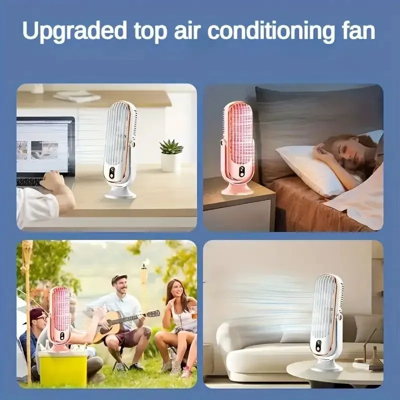 CoolBreeze 2-in-1 : Portable Comfort