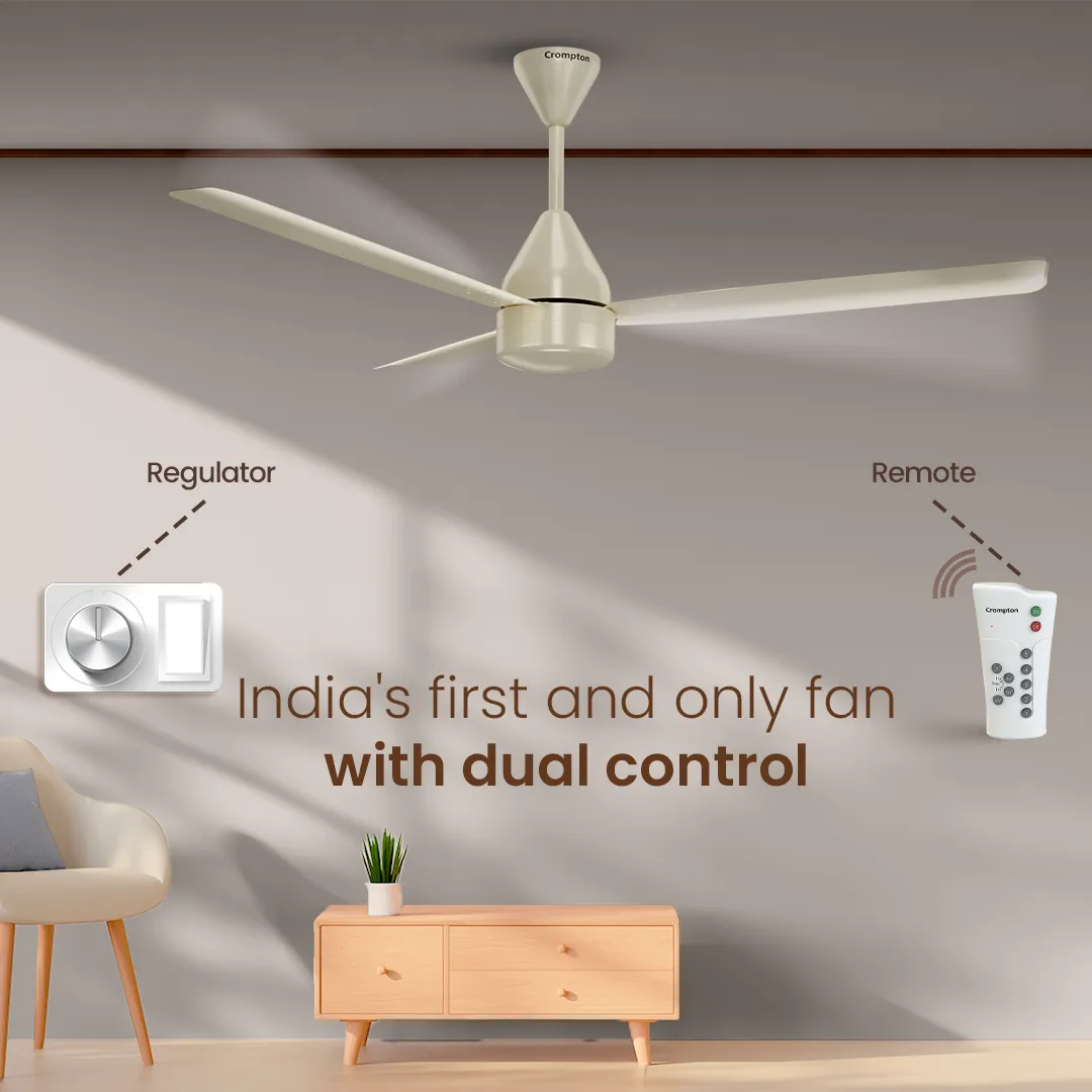 Crompton Energion Groove Regmote BLDC Ceiling Fan