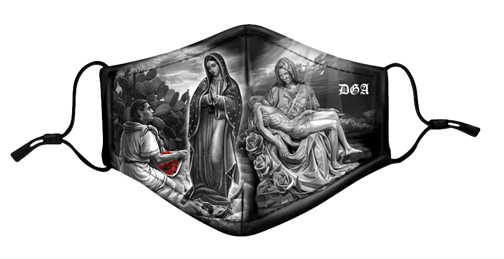 DGA Protective Mask - Virgencita / Tears in Heaven -  W/filter