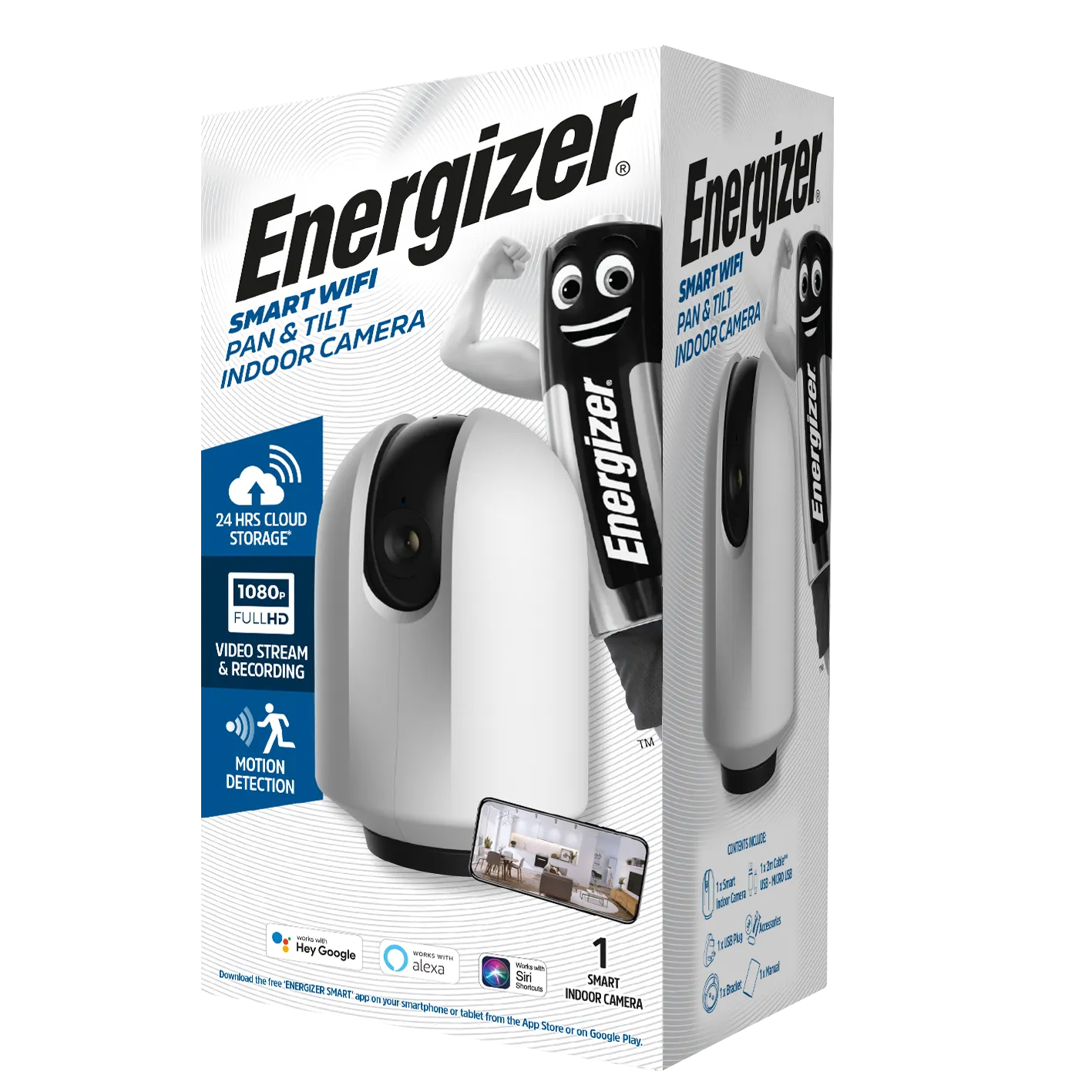 Energizer Smart Pan & Tilt Camera UK