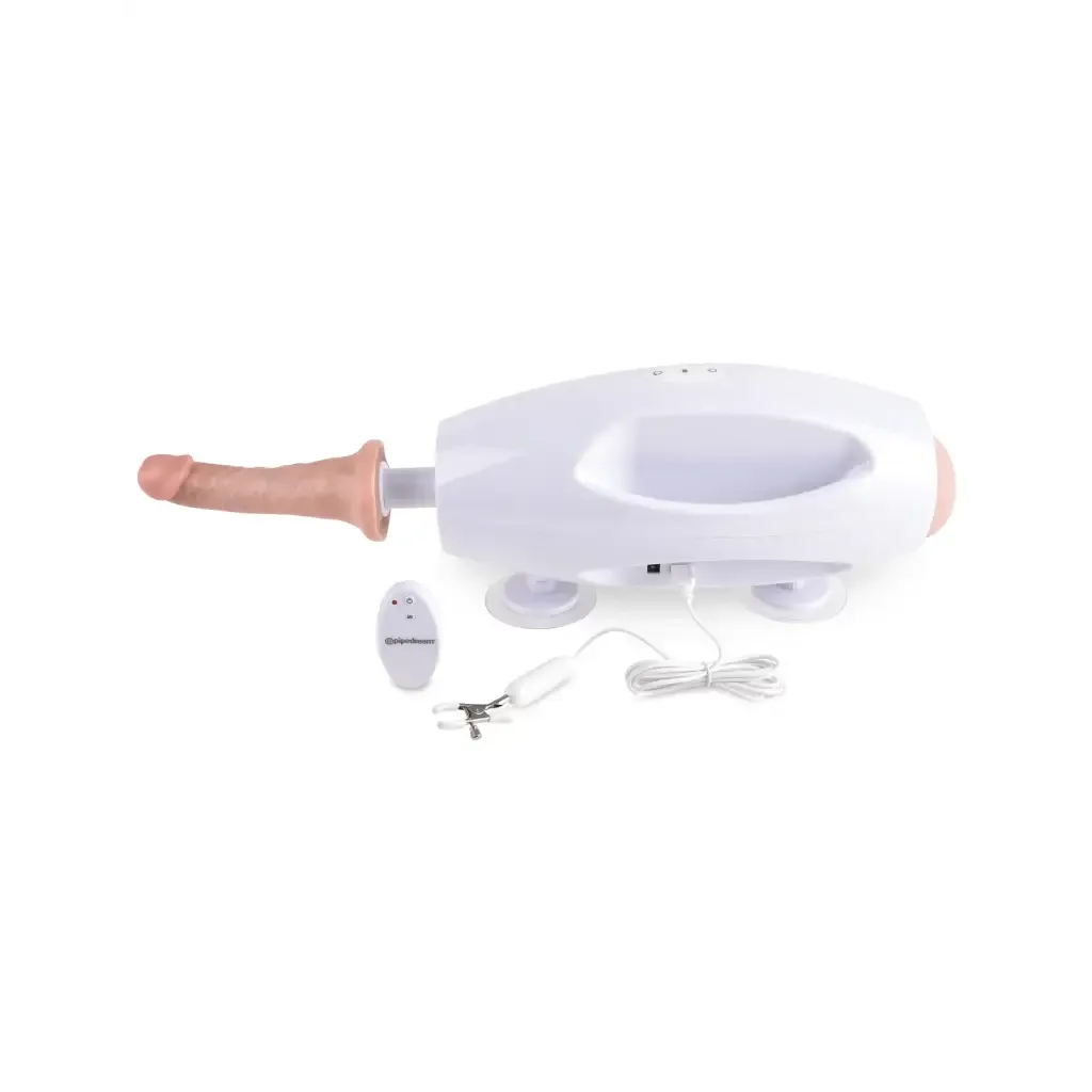 Fetish Fantasy Series: Thrusting & Milking Couples Pleasure Machine