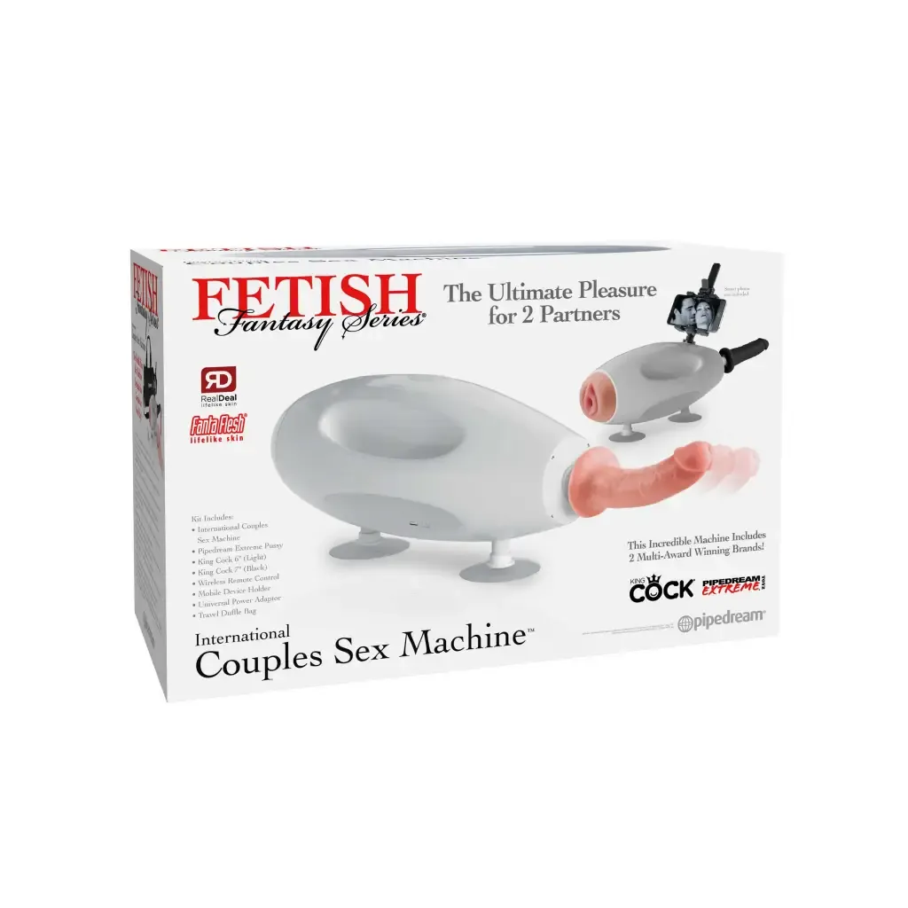 Fetish Fantasy Series: Thrusting & Milking Couples Pleasure Machine