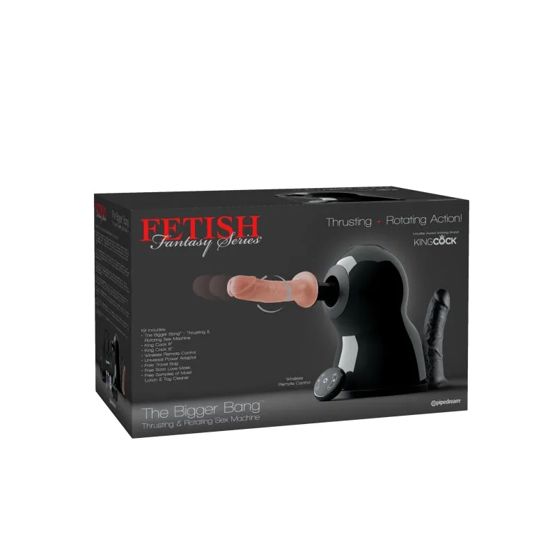 Fetish Fantasy Bigger Bang Sex Machine with Thrusting and Rotating Features