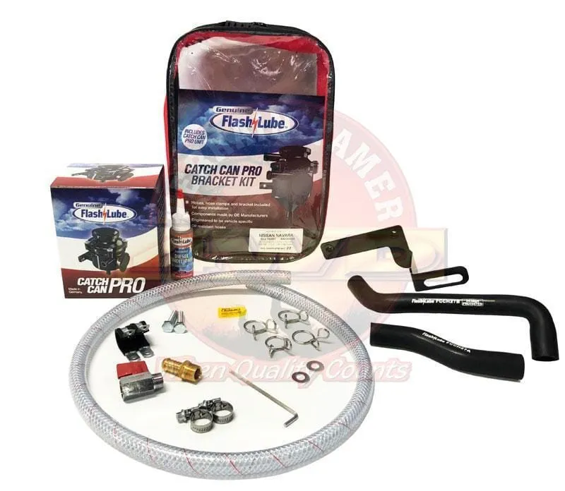 Flash Lube Catch Can Pro to suit Nissan Navara D22 01/2008 