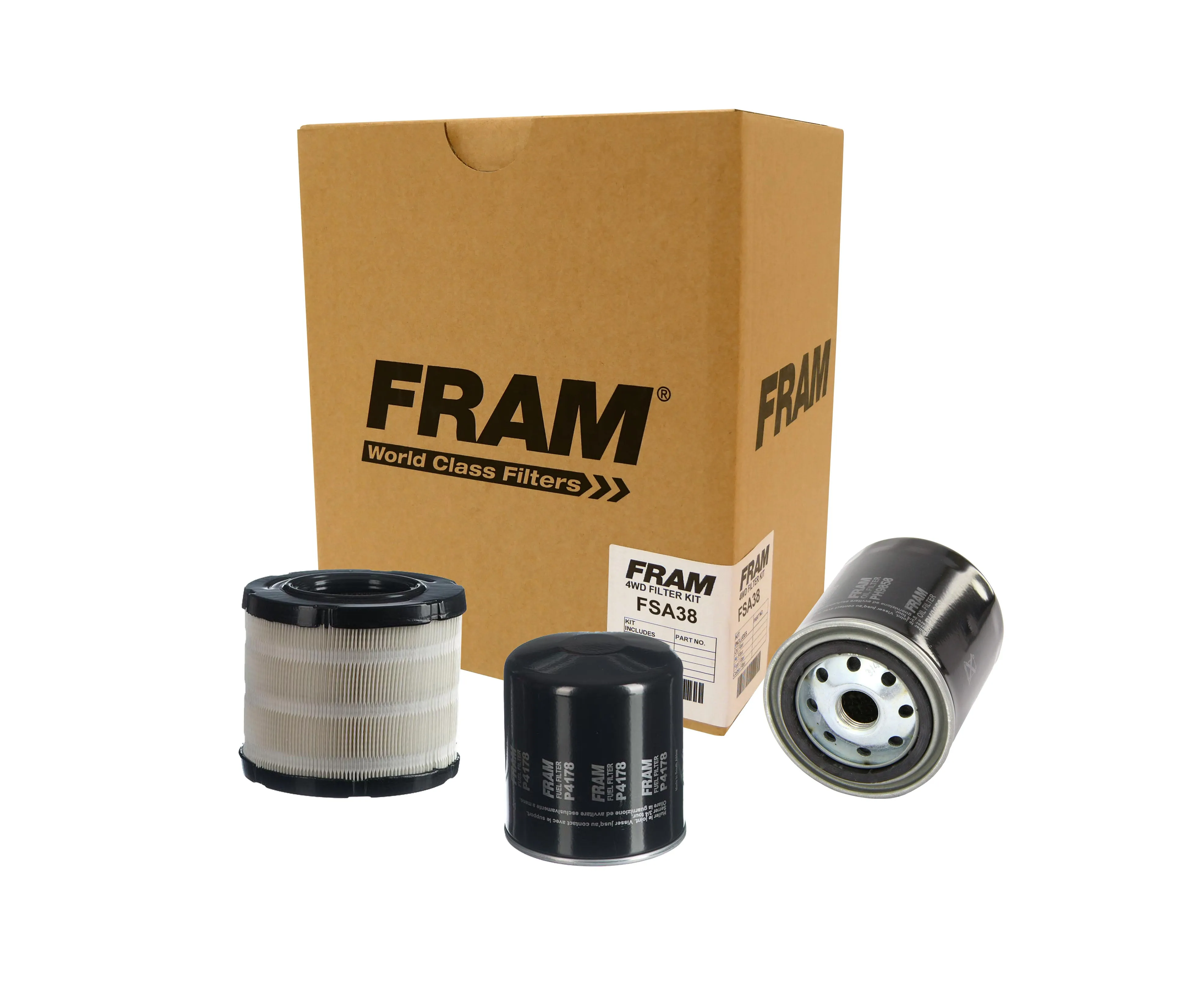 FRAM 4wd Filter Kit for Holden Rodeo RA (4JH1)