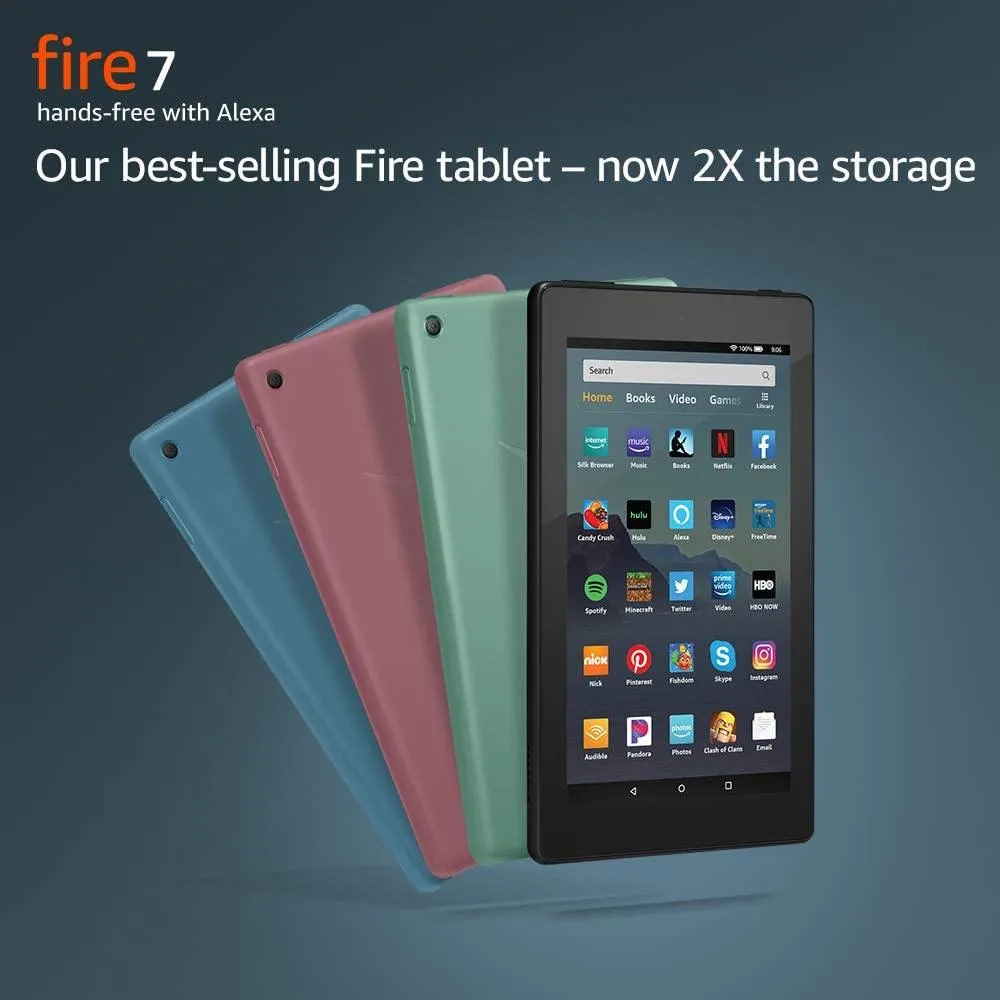 FT700 Fire 7 Tablet with built-in Alexa 16GB - 9th Generation