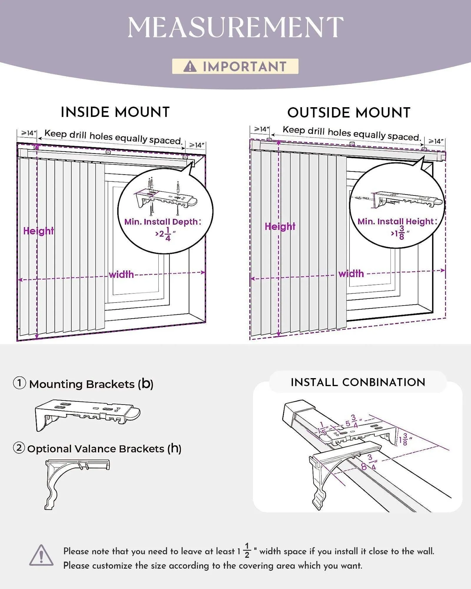 Graywind Smart Vertical Blinds | Blackout Series | Customizable