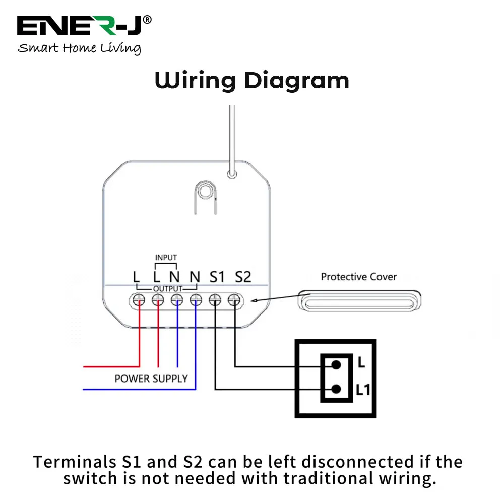 HAGER GRID SWITCH with Dimmable   Wi-Fi 1.5A Mini Receiver