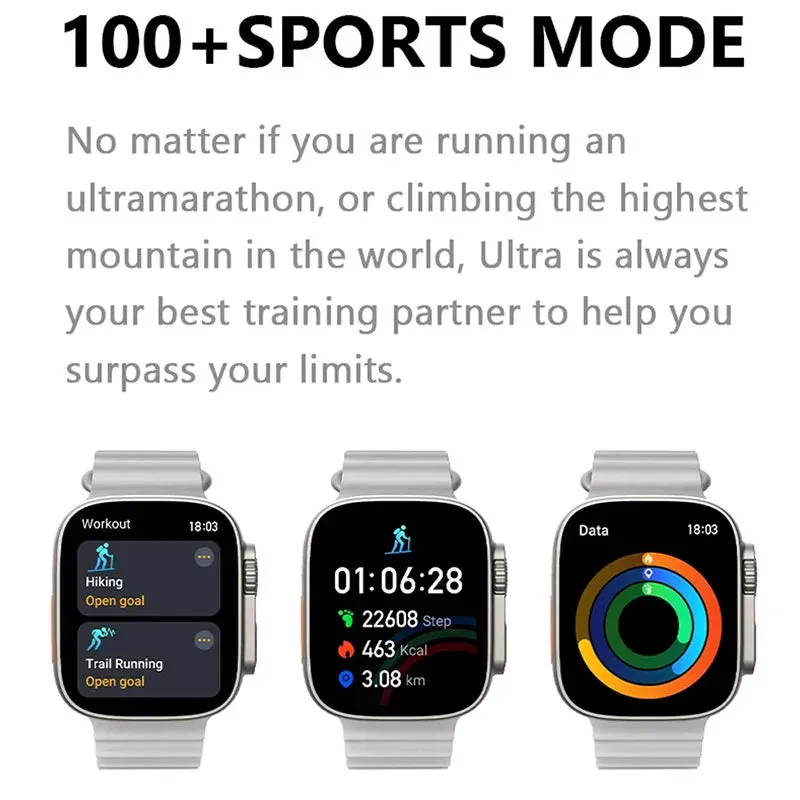 HD8 Ultra Smart Watch