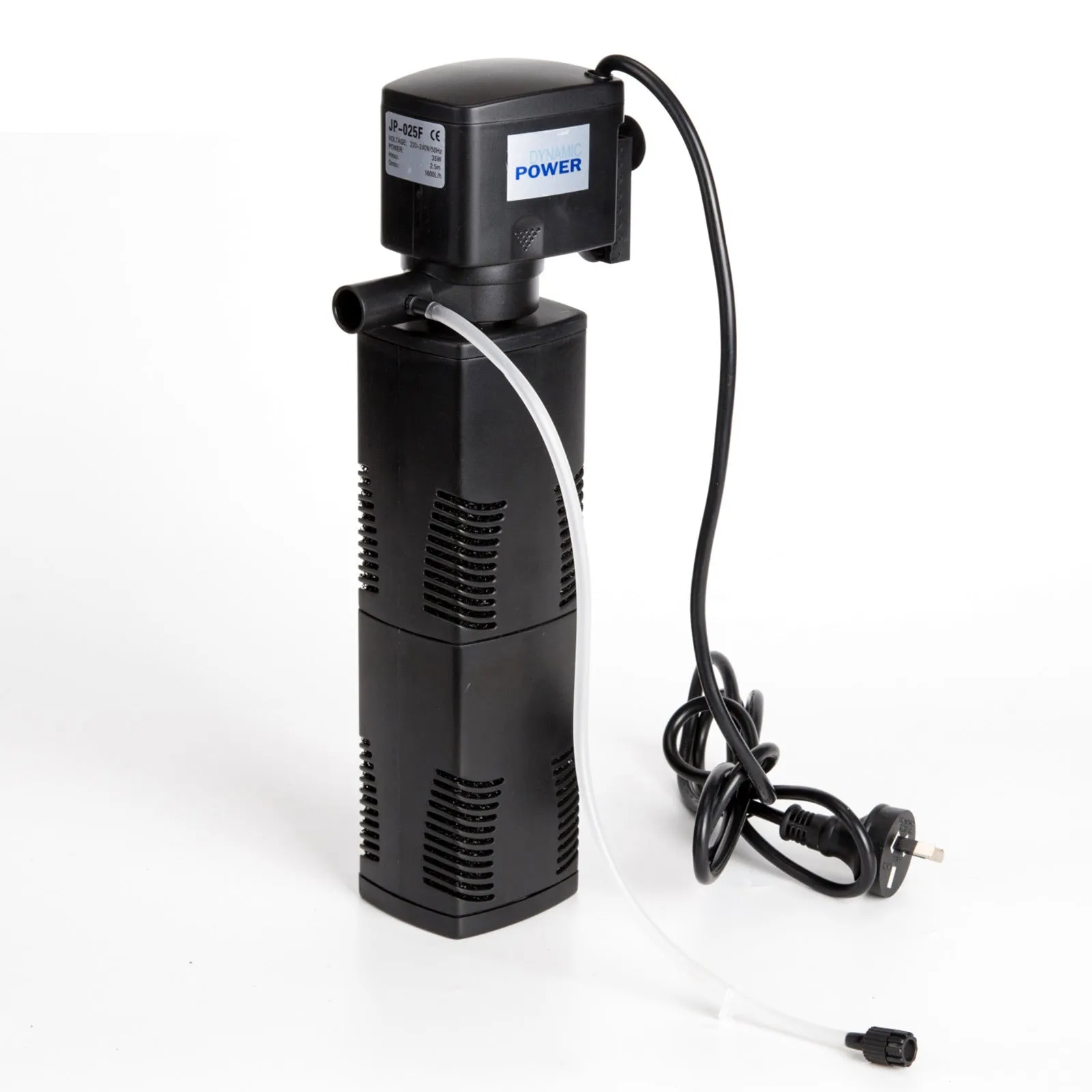 High Efficiency Aquarium Submersible Filter Pump 1600L/H, Dynamic Power