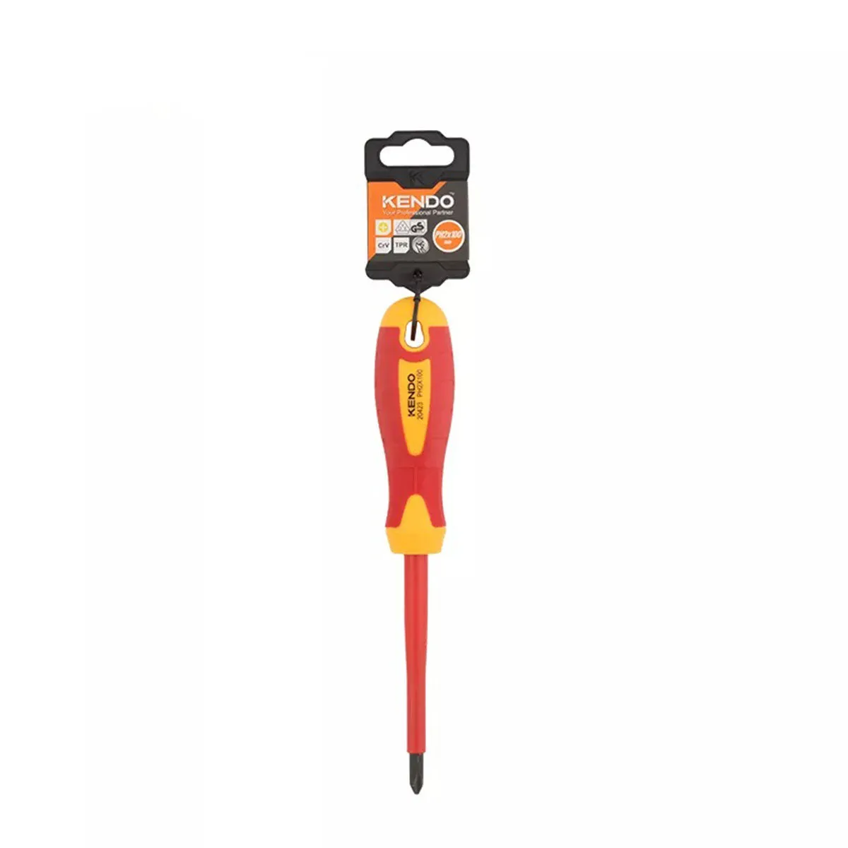 Kendo 100mm PH2 VDE Screwdriver