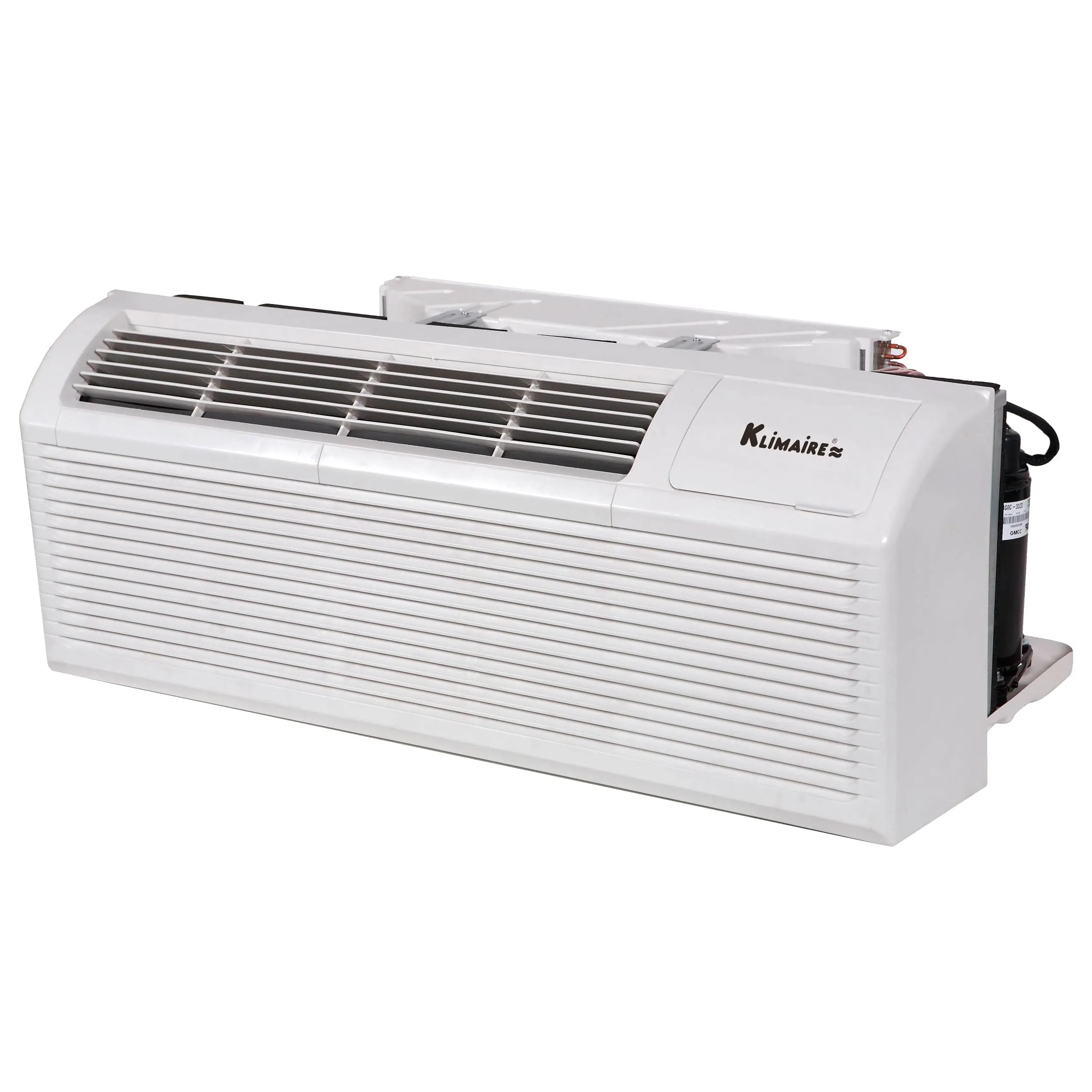 Klimaire PTAC 12,000 Btu Air Conditioner Heat Pump R-32 with 3.5kW Heater and Wi-Fi - 208-230V 20A