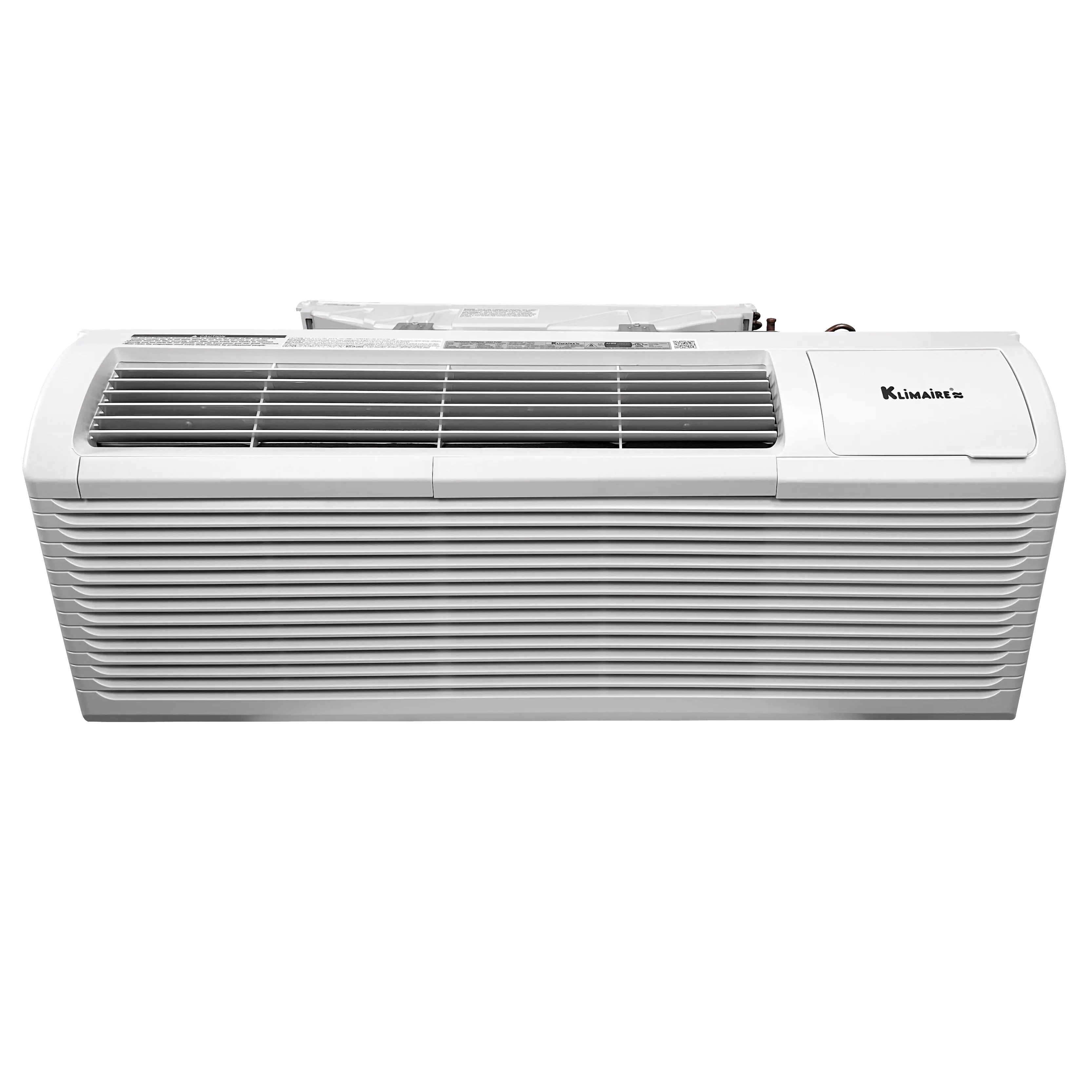 Klimaire PTAC 15,000 Btu Air Conditioner Heat Pump R-32 with 5kW Heater and Wi-Fi - 208-230V - 30A