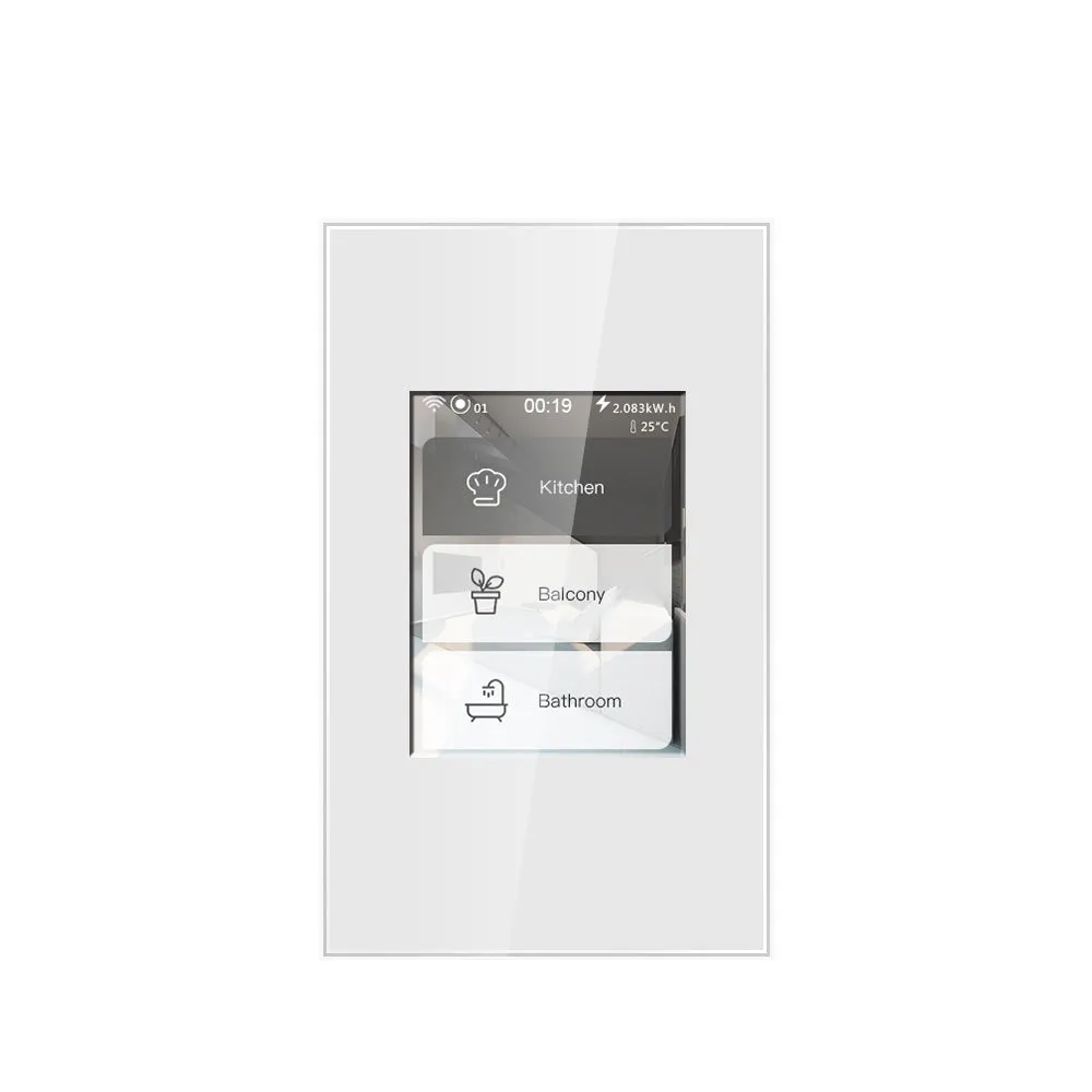 LCD Wi-Fi Light Switch - Google & Alexa