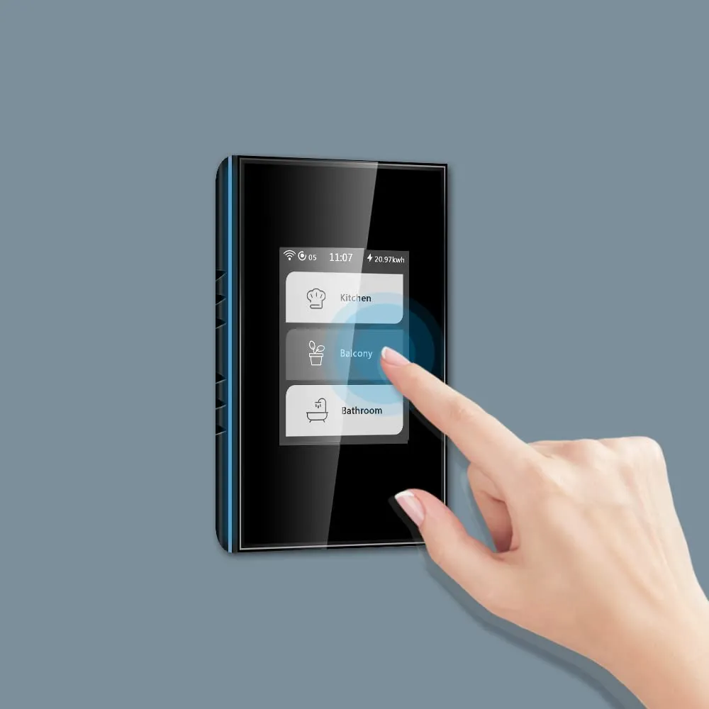 LCD Wi-Fi Light Switch - Google & Alexa