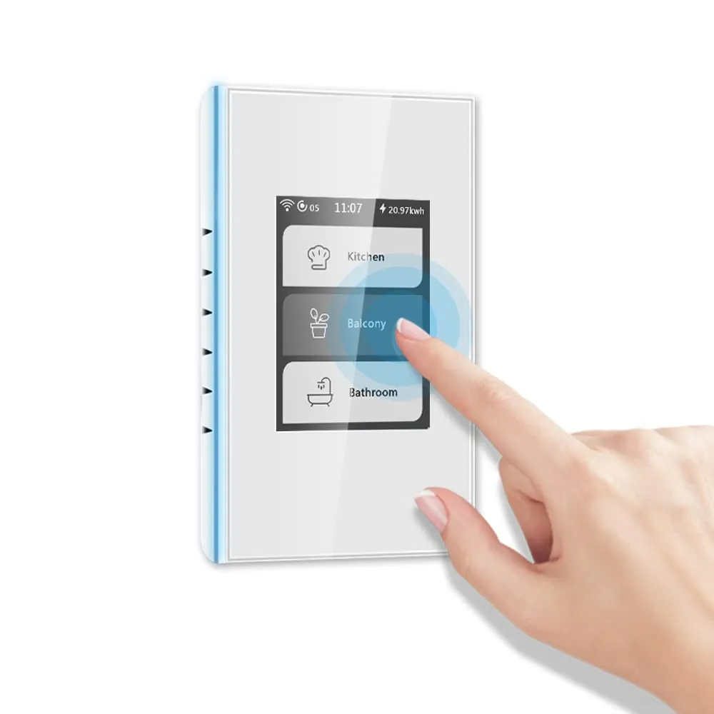 LCD Wi-Fi Light Switch - Google & Alexa