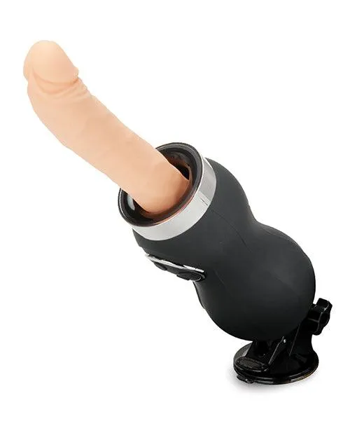 Lux Fetish Rechargeable Thrusting Compact Sex Machine W-remote