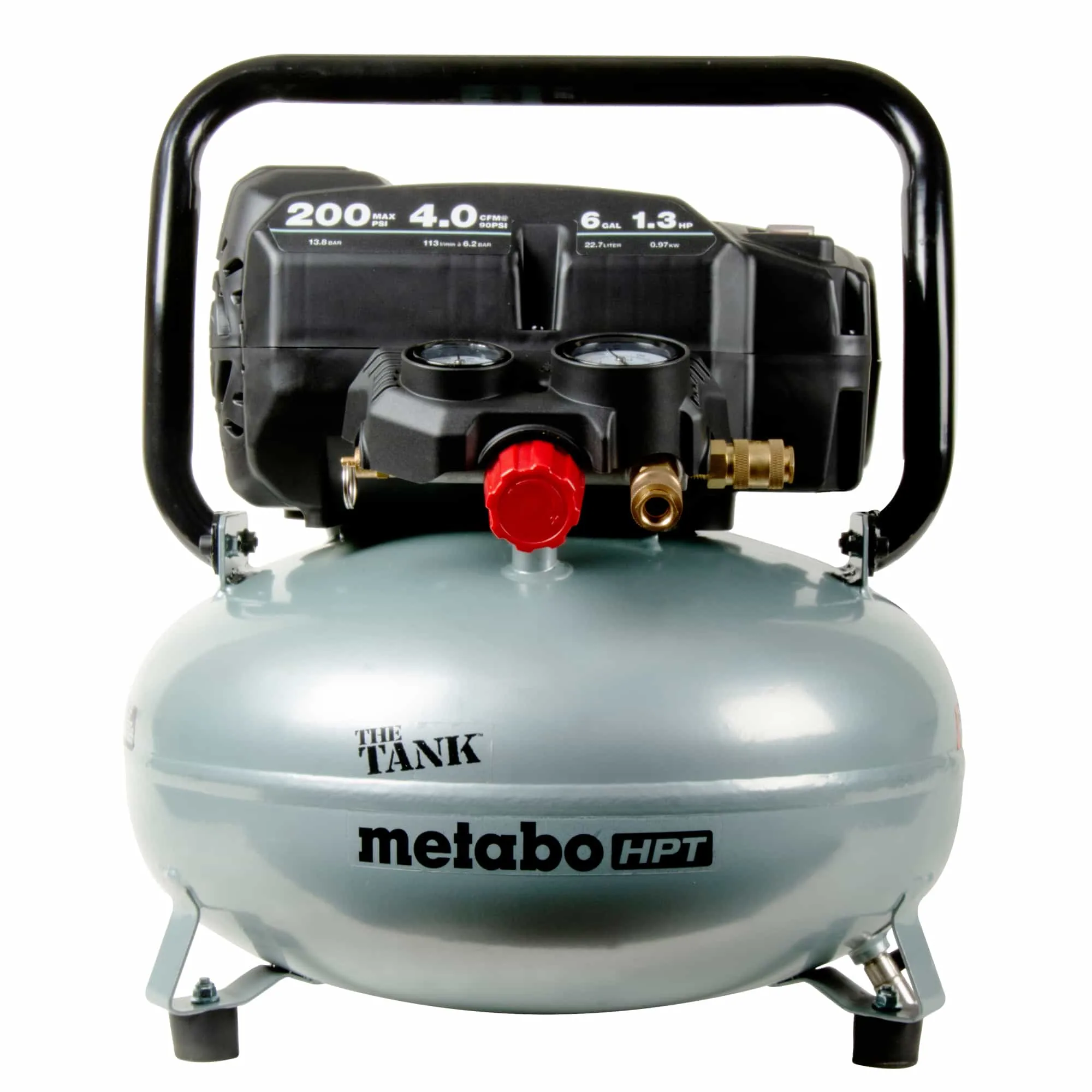 Metabo HPT EC914SM THE TANK 6-Gallon High Capacity Pancake Air Compressor