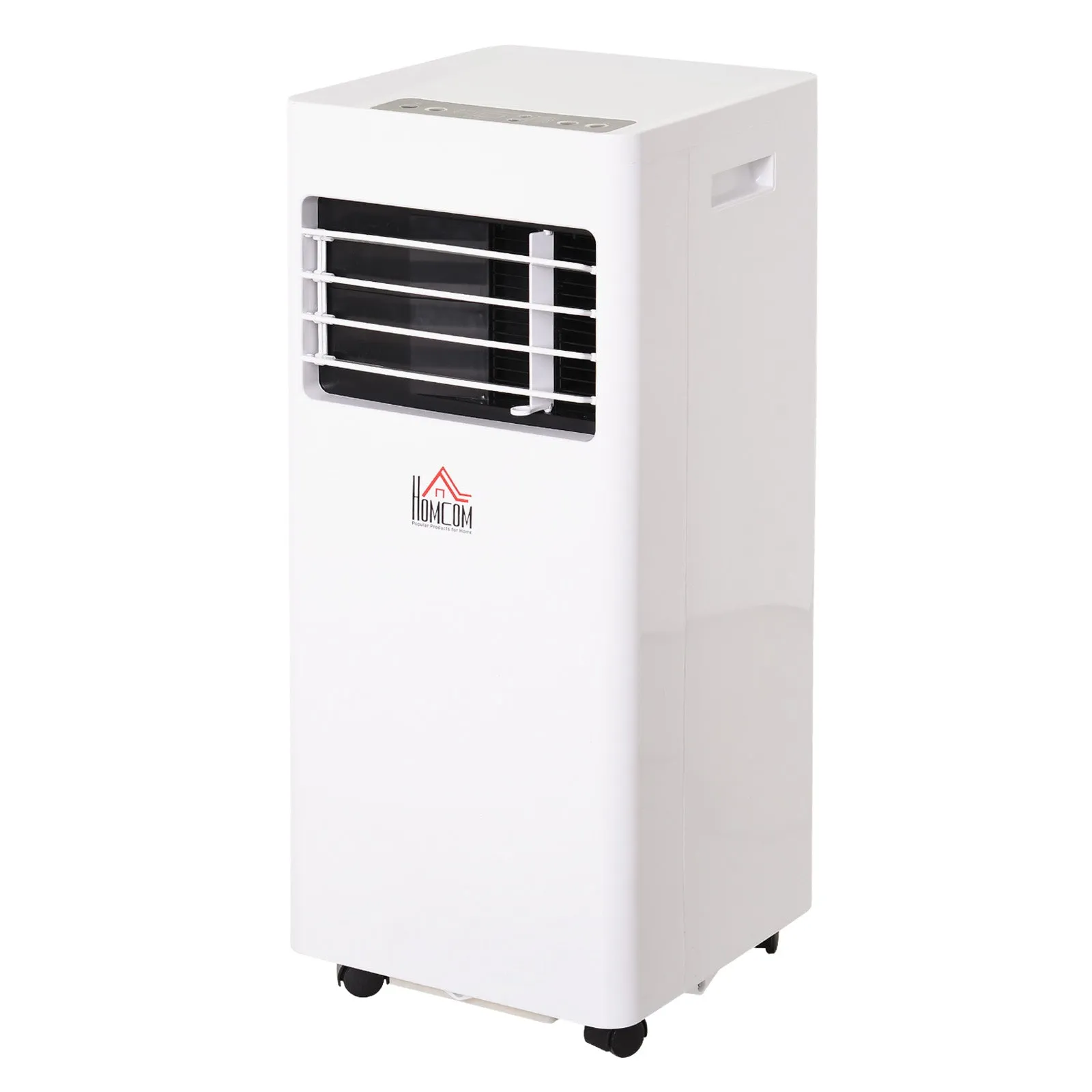 Mobile Air Conditioner White W/ Remote Control Cooling Dehumidifying Ventilating - 780W