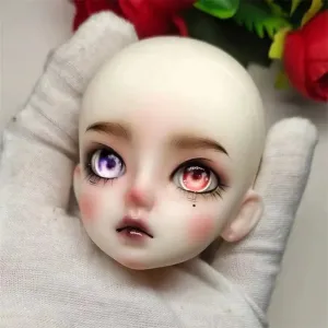 New Cute Makeup Doll's Head 1/6 Mjd Joints |Movable Body |Dress Up Accessories |Girls Dress Up Toy