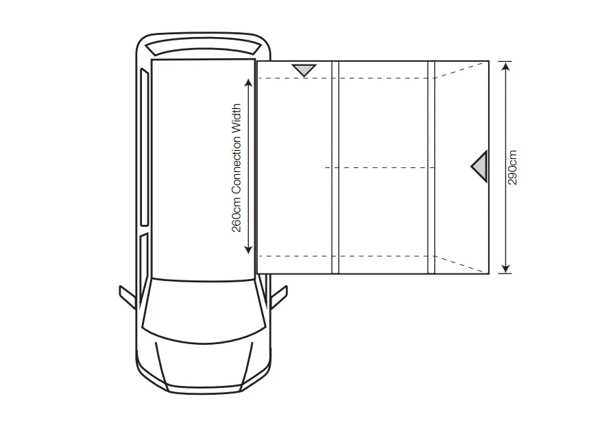 Outdoor Revolution Cayman Cona Air Drive Away Awning