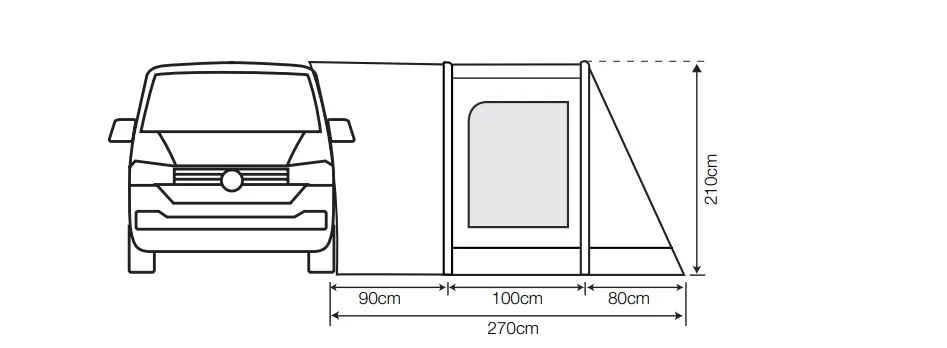 Outdoor Revolution Cayman Cona Air Drive Away Awning