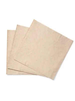 Recycled Plain Paper Serviette (Wholesale)