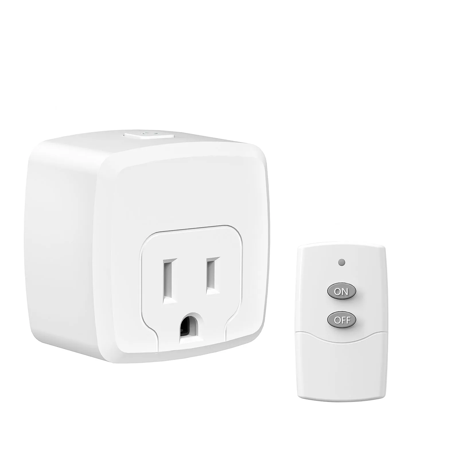 Remote Control Mini Wireless Light Switch Outlet 3 Outlets HBN