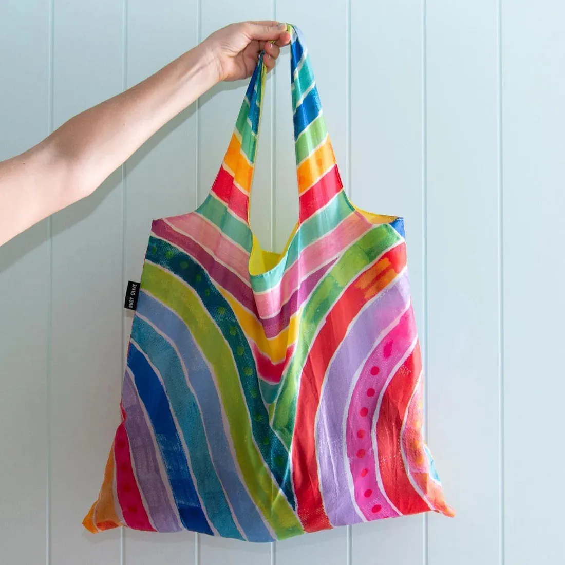 RO x Lordy Dordie Rainbows Shopper Bag