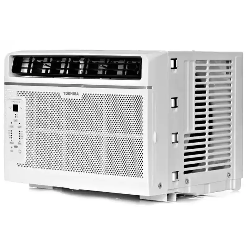 Toshiba 6,000 BTU 115-Volt Window Air Conditioner with Remote in White (RAC-WK0612CRRU)