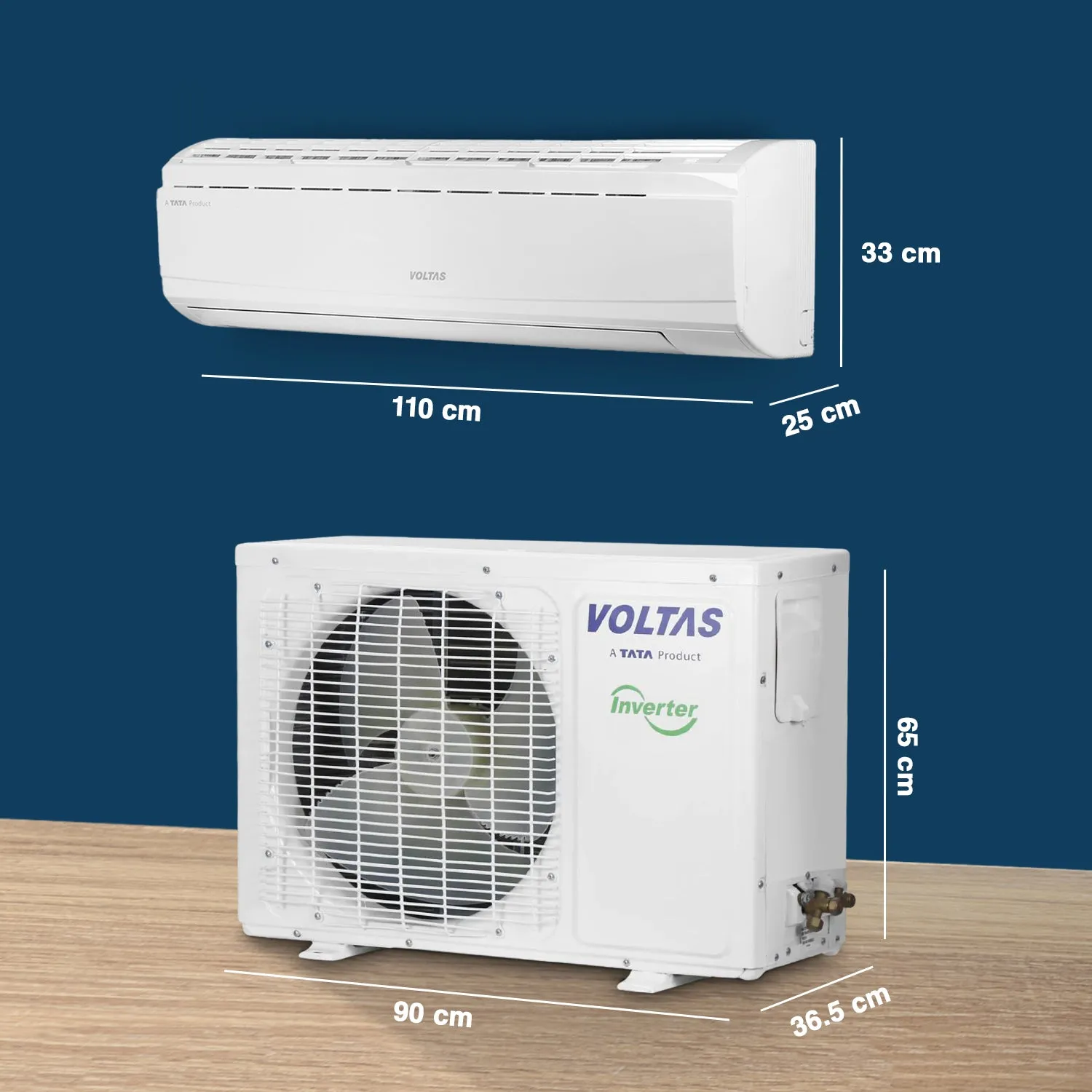 Voltas Fixed Speed Split AC, 2 Ton, 3 star - 243 Vectra Plus