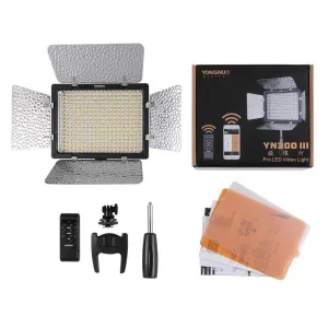 Yongnuo YN-300 III 3200K-5500K LED Video Studio Light with Remote Mobile Control