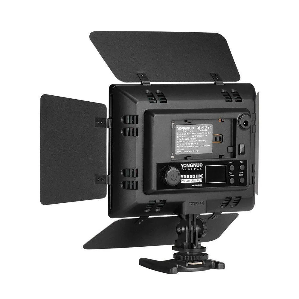 Yongnuo YN-300 III 3200K-5500K LED Video Studio Light with Remote Mobile Control